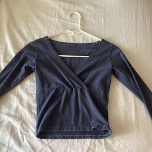 Brandy Melville crossed long sleeve